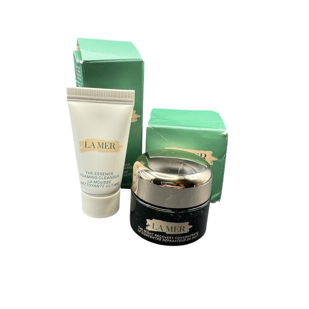 NWT La Mer Set- Foaming Cleanser & The Night Recovery Concentrate